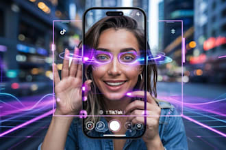 create tiktok ar filter in house effect for your profile