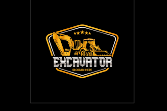 create exclusive and marvelous excavation logo  design