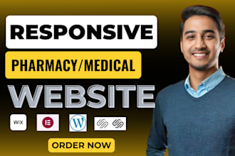 build pharmacy website pharmaceutical website medical website healthcare website
