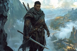 do a stunning dnd character art illustration for you