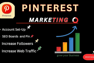 be your pinterest marketing manager ,SEO,ads and pin design