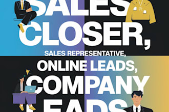 be your sales closer sales rep run facebook ads salesperson b2b leads generation