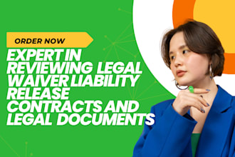 legal documents consent forms, liability waivers, affidavits