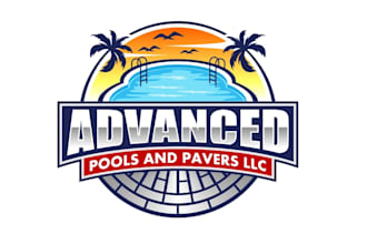 create awesome and gorgeous pool service logo  design