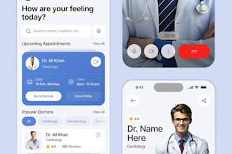 develop hipaa compliant telehealth, telemedicine mobile app telemedicine website