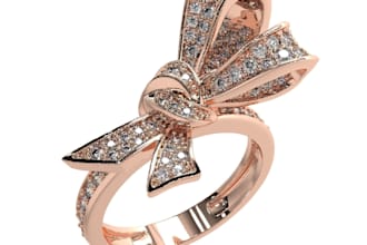 render 3d jewelry design, pendent, wide bracelet, weeding ring, for 3d printing