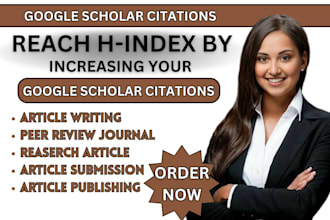 write and publish article in google scholar peer reviewed indexed journal