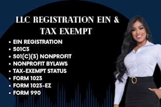 llc ein nonprofit registration 501c3 1023 990 form 8a articles of incorporation