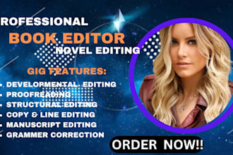 edit and proofread your fiction, nonfiction, novel and manuscript professionally