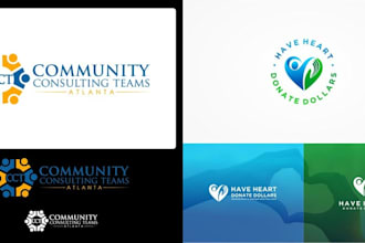 do organization community nonprofit logo design