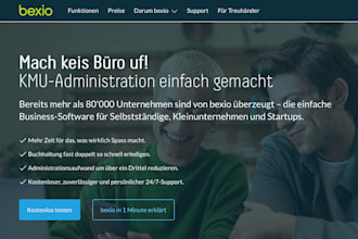 record your income and expenses with bexio swiss precision