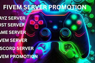 do effective fivem and dayz server promotion for maximum growth