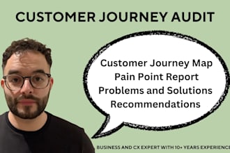 create a detailed customer journey map to improve your proposition