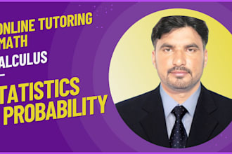 be your personal mathematics, biology and probability tutor