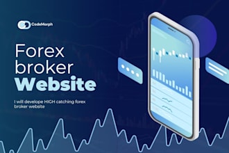 develop forex broker website, forex trading website with mt4 or mt5 cfd