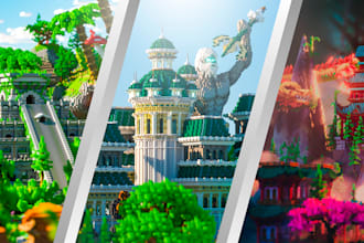 build anything you want in minecraft