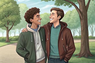 make a stunning friendship portrait