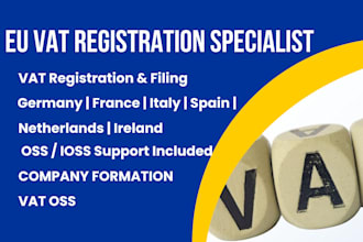 do company and vat registration in UK, ger, fra, ita, swe, pol, ned, ire,cze