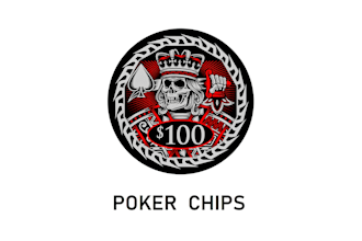 do awesome poker chip and poker logo or any graphics design