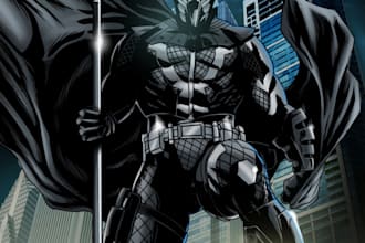 design characters and comic books