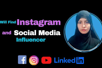 instagram influencer research list