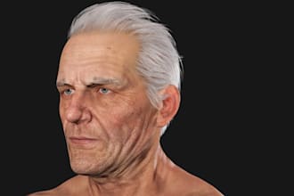 model custom 3d realistic human avatar metahuman character ue5 animation game