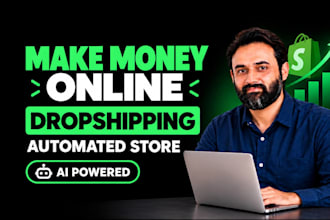 build ai powered shopify dropshipping store