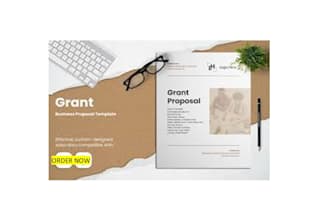 do grant proposal, business proposal and data analysis