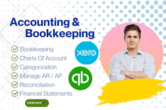 do xero, qbo bookkeeping and bank reconciliation as a certified qbo proadvisor