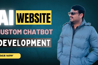 create custom ai chatbots and intelligent web applications