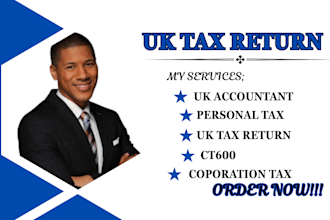be your expert UK accountant do your corporation tax uk tax return personal tax
