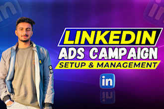be your linkedin ads expert and manager for b2b marketing and conversions