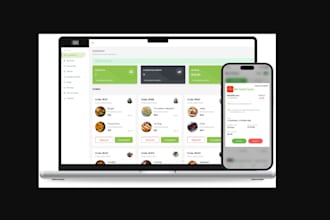 develop food delivery app for single, multi restaurant like uber eats with CRM