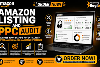 audit, manage amazon ads campaigns amazon PPC campaigns, amazon brand manager