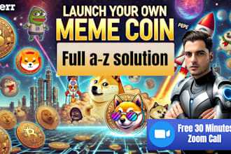 create and launch your viral meme coin