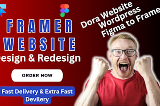 figma to framer dora website framer website design framer to webflow website