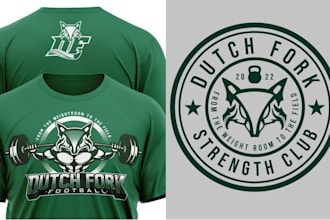 do creative sports t shirt design with unlimited revisions