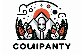 design podcast and ninja logo