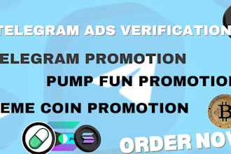 telegram ads, to attract 10m crypto slgnal users pump fun token sale,solana mcp