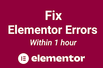fix elementor loading issues, design errors, and CSS bugs fast