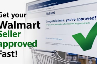 create walmart seller account get approval on ltd and llc in 72 hours