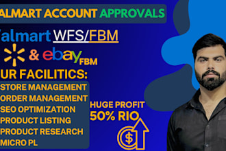 be a walmart virtual assistant for listing and account support