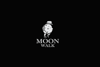 design a professional and affordable moon logo for your brand