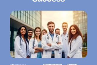design a professional medical or healthcare flyer for your clinic or college