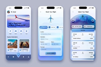 build ticket booking app, flight booking app, hotel booking app, ticket website