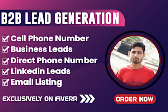 provide b2b lead generation with direct phone number
