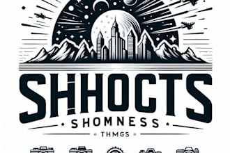 design podcast, sea food and shooting logo