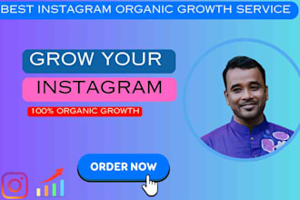 promote instagram marketing, manage organic growth your page