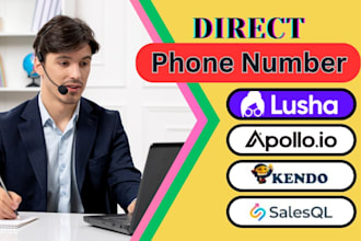 find direct phone number, cell phone numbers, b2b lead generation, and email