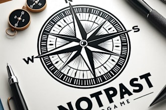 do academy, compass and medical logo design